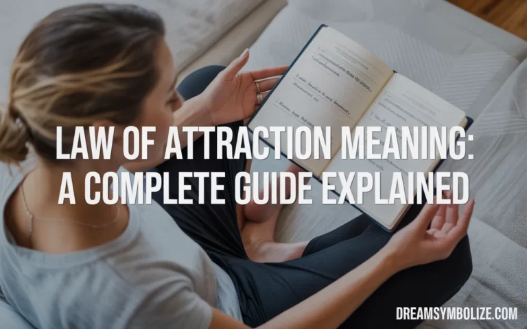 law of attraction meaning