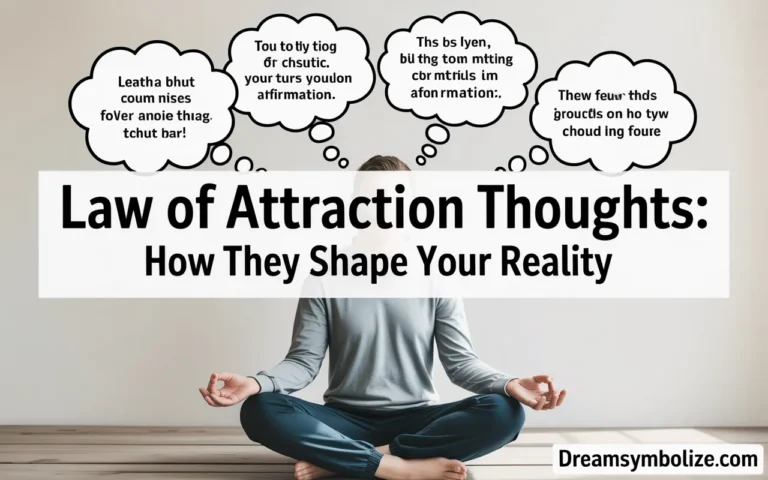 law of attraction thoughts
