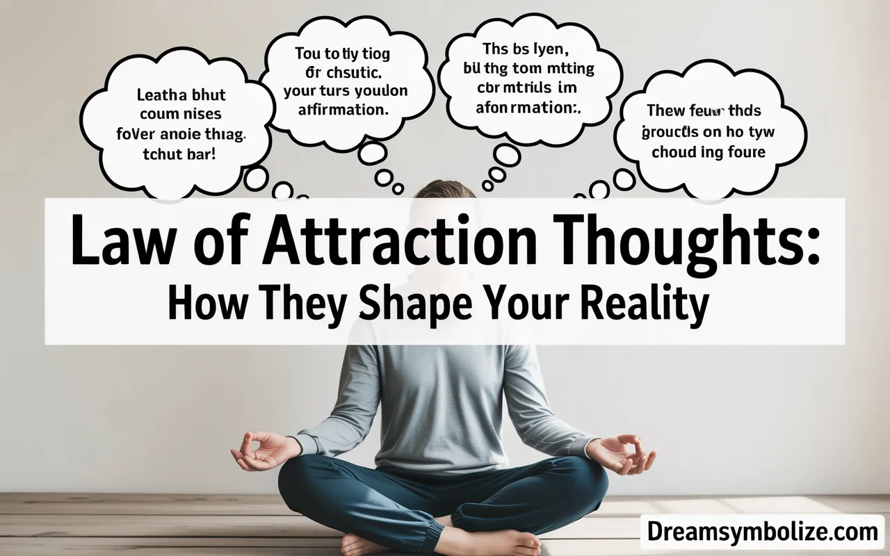 law of attraction thoughts