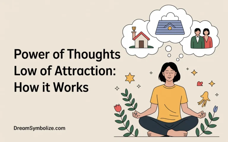 power of thoughts law of attraction
