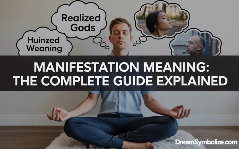 manifestation meaning