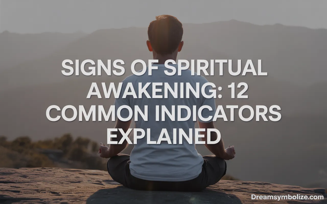 signs of spiritual awakening