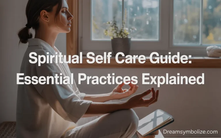 spiritual self care